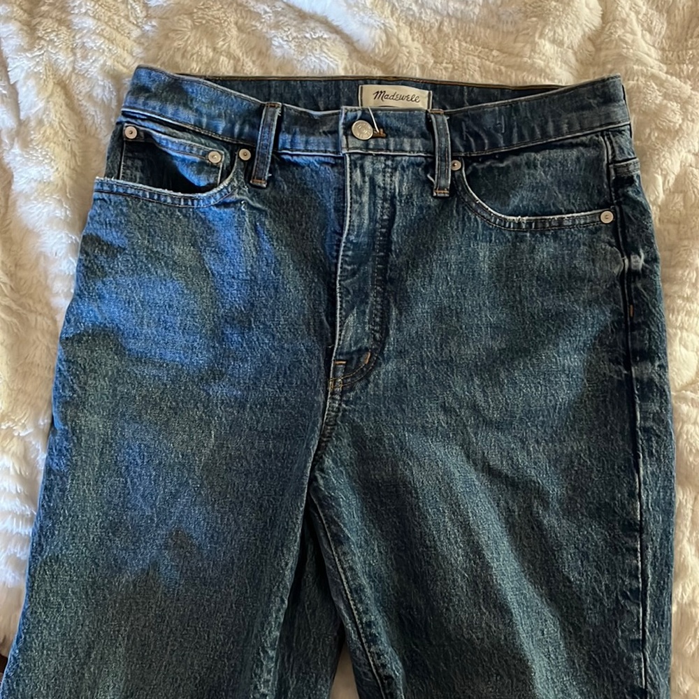 Madewell classic straight jean